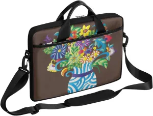 Laptop Shoulder Bag for 13-15 Inch Waterproof Laptop Sleeve Case Bag Slim Computer Carry Case Computer Cases for Laptops