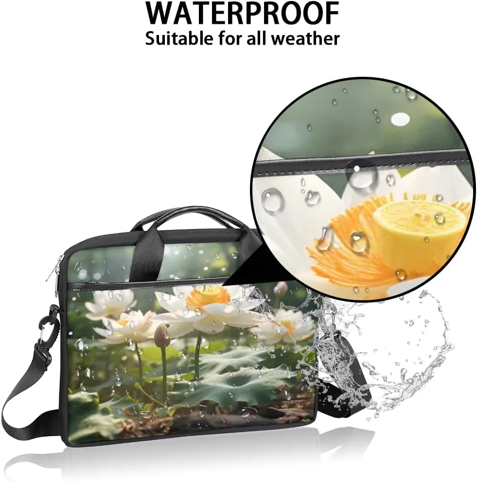 Laptop Shoulder Bag for 13-15 Inch Waterproof Laptop Sleeve Case Bag Slim Computer Carry Case Computer Cases for Laptops