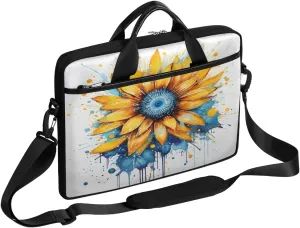 Laptop Shoulder Bag for 13-15 Inch Waterproof Laptop Sleeve Case Bag Slim Computer Carry Case Computer Cases for Laptops