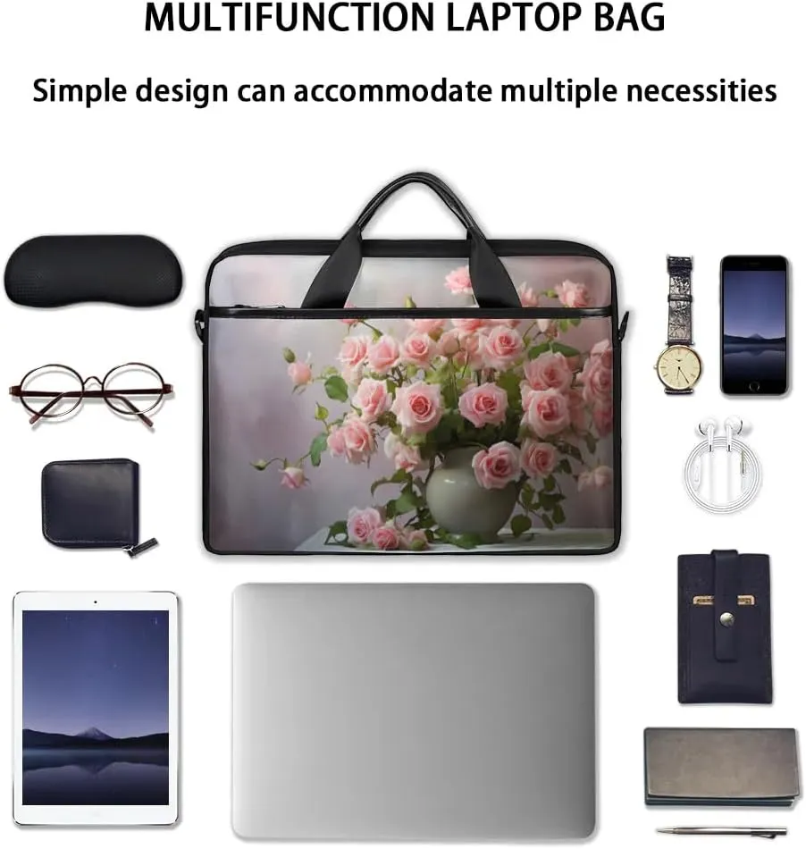 Laptop Shoulder Bag for 13-15 Inch Waterproof Laptop Sleeve Case Bag Slim Computer Carry Case Computer Cases for Laptops