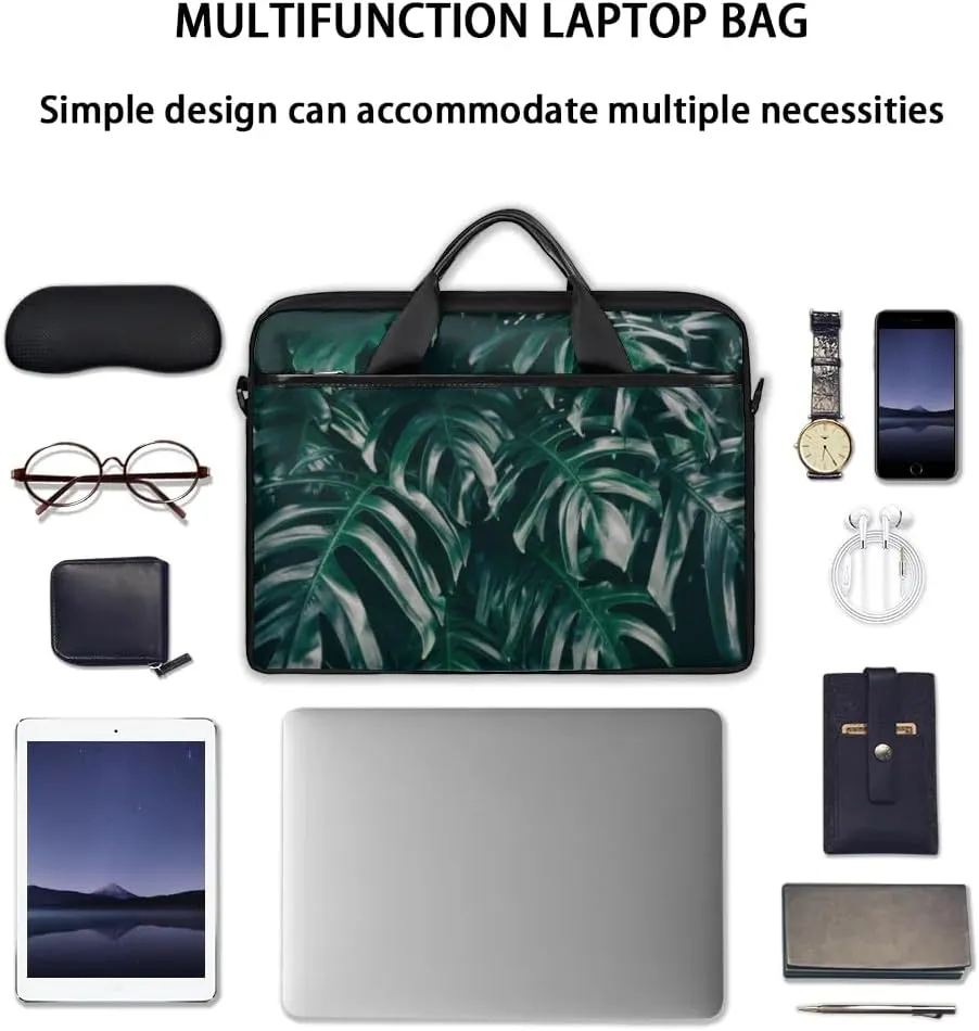 Laptop Shoulder Bag for 13-15 Inch Waterproof Laptop Sleeve Case Bag Slim Computer Carry Case Computer Cases for Laptops