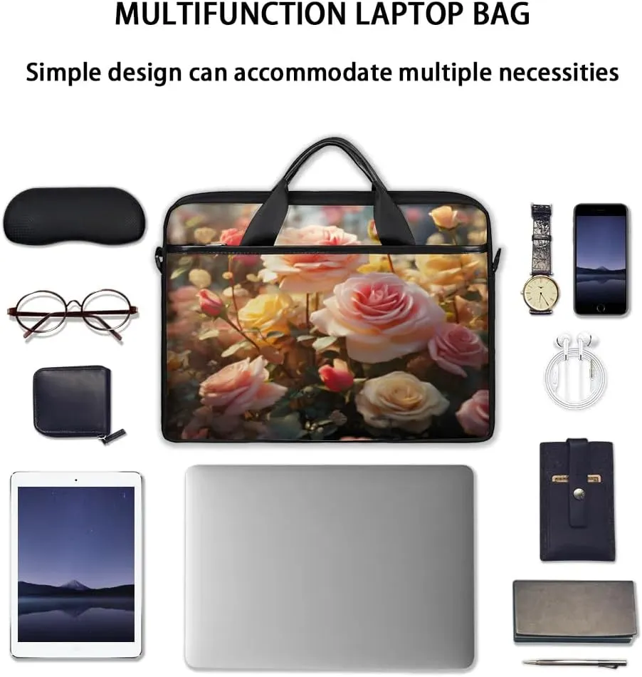 Laptop Shoulder Bag for 13-15 Inch Waterproof Laptop Sleeve Case Bag Slim Computer Carry Case Computer Cases for Laptops