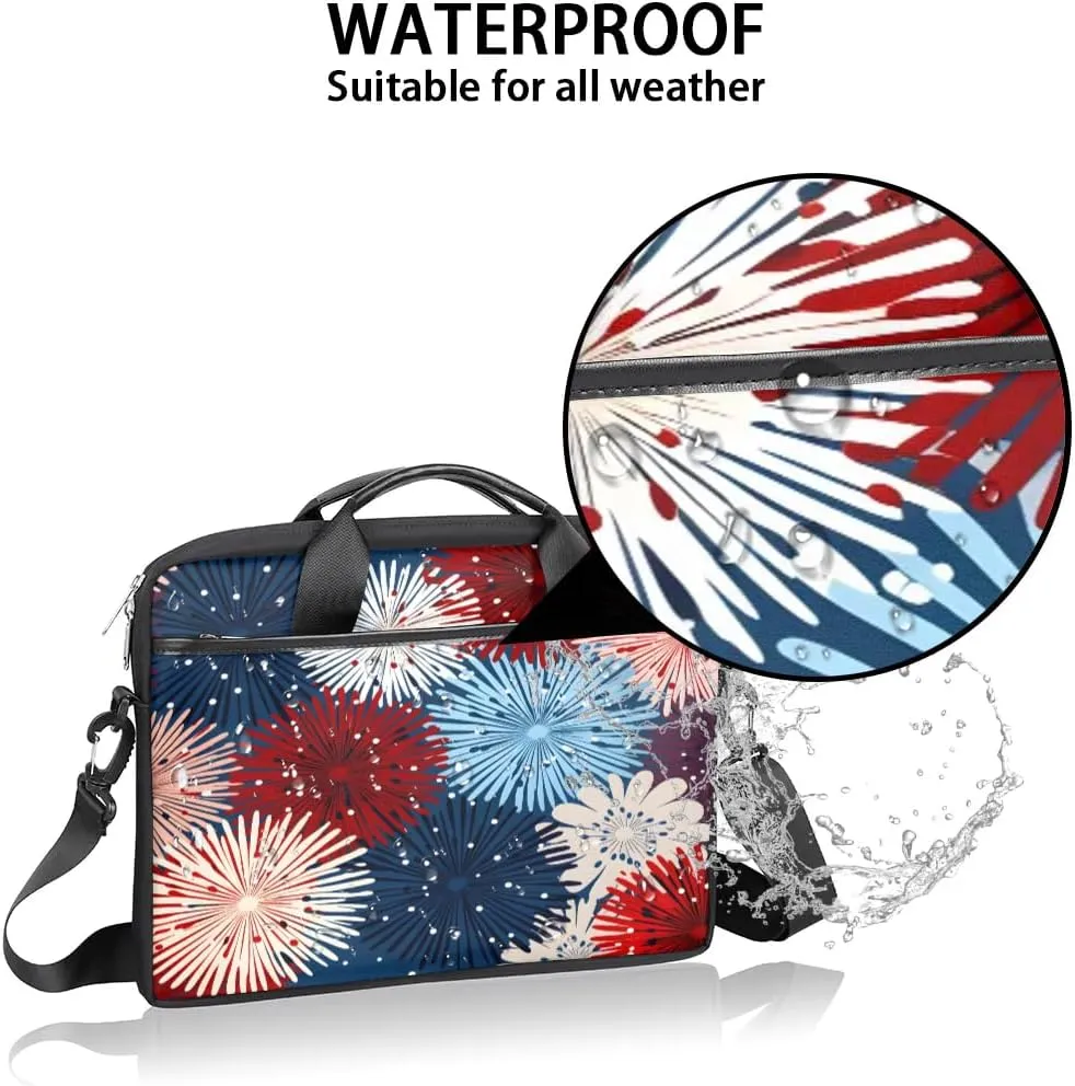 Laptop Shoulder Bag for 13-15 Inch Waterproof Laptop Sleeve Case Bag Slim Computer Carry Case Computer Cases for Laptops