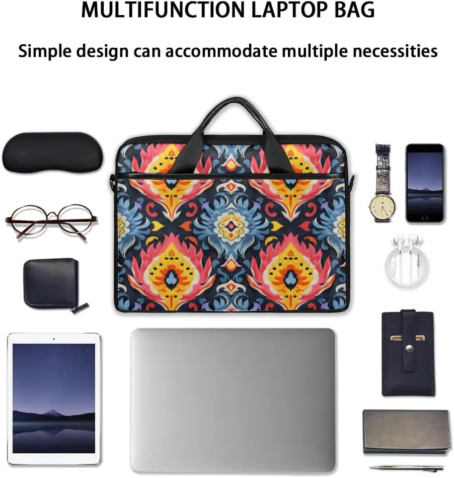 Laptop Shoulder Bag for 13-15 Inch Waterproof Laptop Sleeve Case Bag Slim Computer Carry Case Computer Cases for Laptops