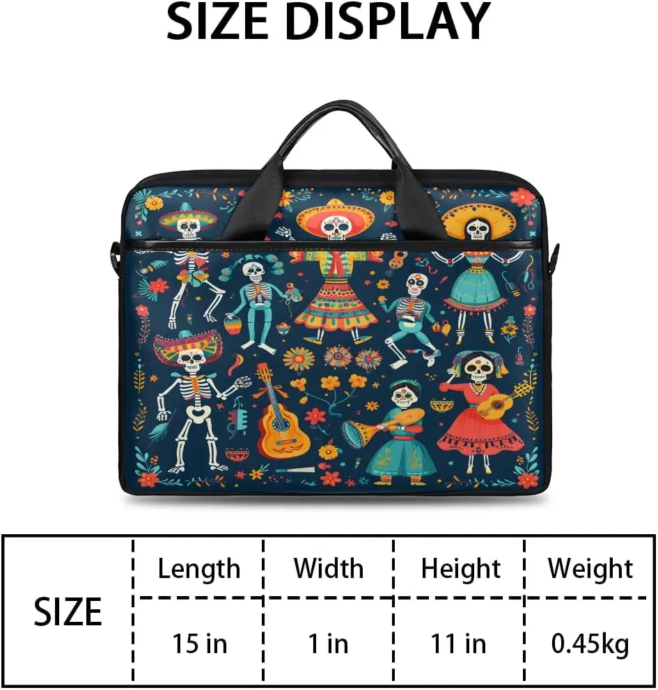 Laptop Shoulder Bag for 13-15 Inch Waterproof Laptop Sleeve Case Bag Slim Computer Carry Case Computer Cases for Laptops