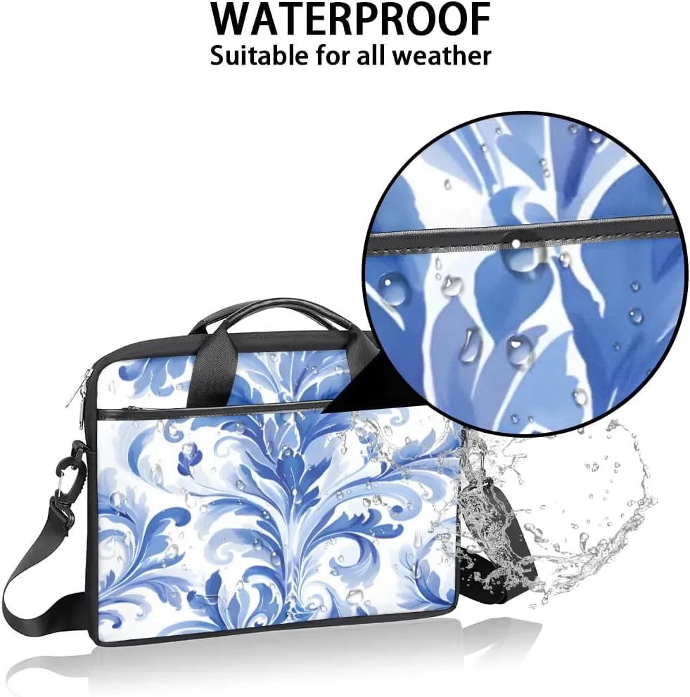 Laptop Shoulder Bag for 13-15 Inch Waterproof Laptop Sleeve Case Bag Slim Computer Carry Case Computer Cases for Laptops