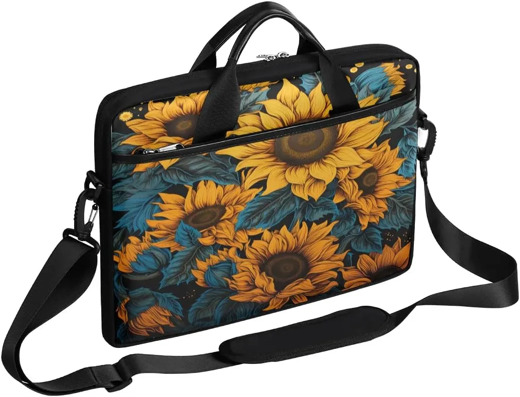 Laptop Shoulder Bag for 13-15 Inch Waterproof Laptop Sleeve Case Bag Slim Computer Carry Case Computer Cases for Laptops