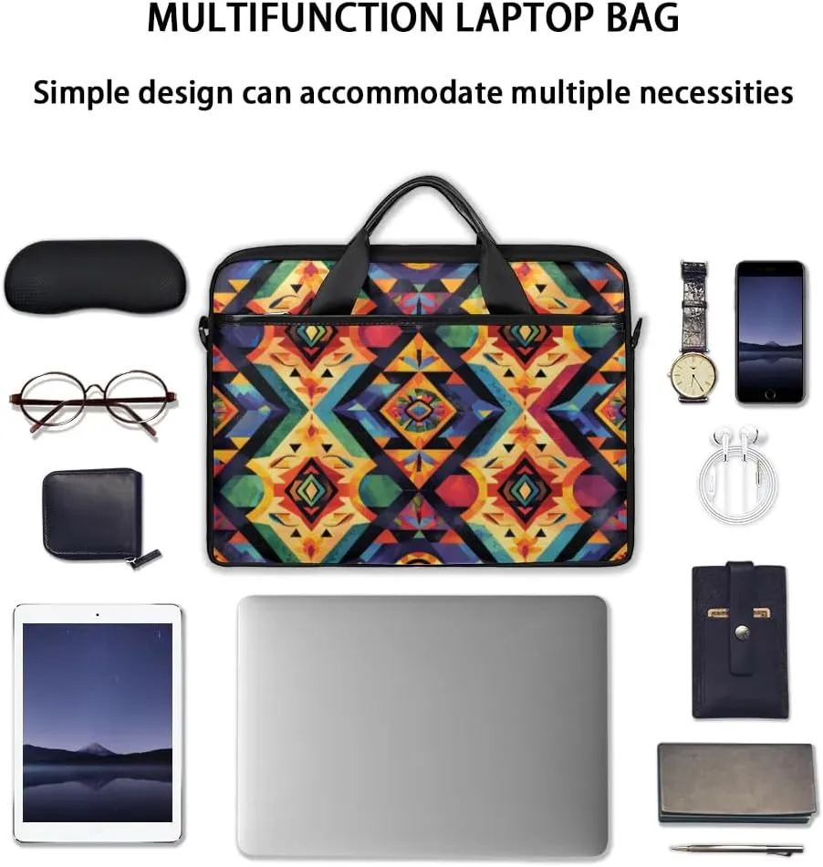 Laptop Shoulder Bag for 13-15 Inch Waterproof Laptop Sleeve Case Bag Slim Computer Carry Case Computer Cases for Laptops