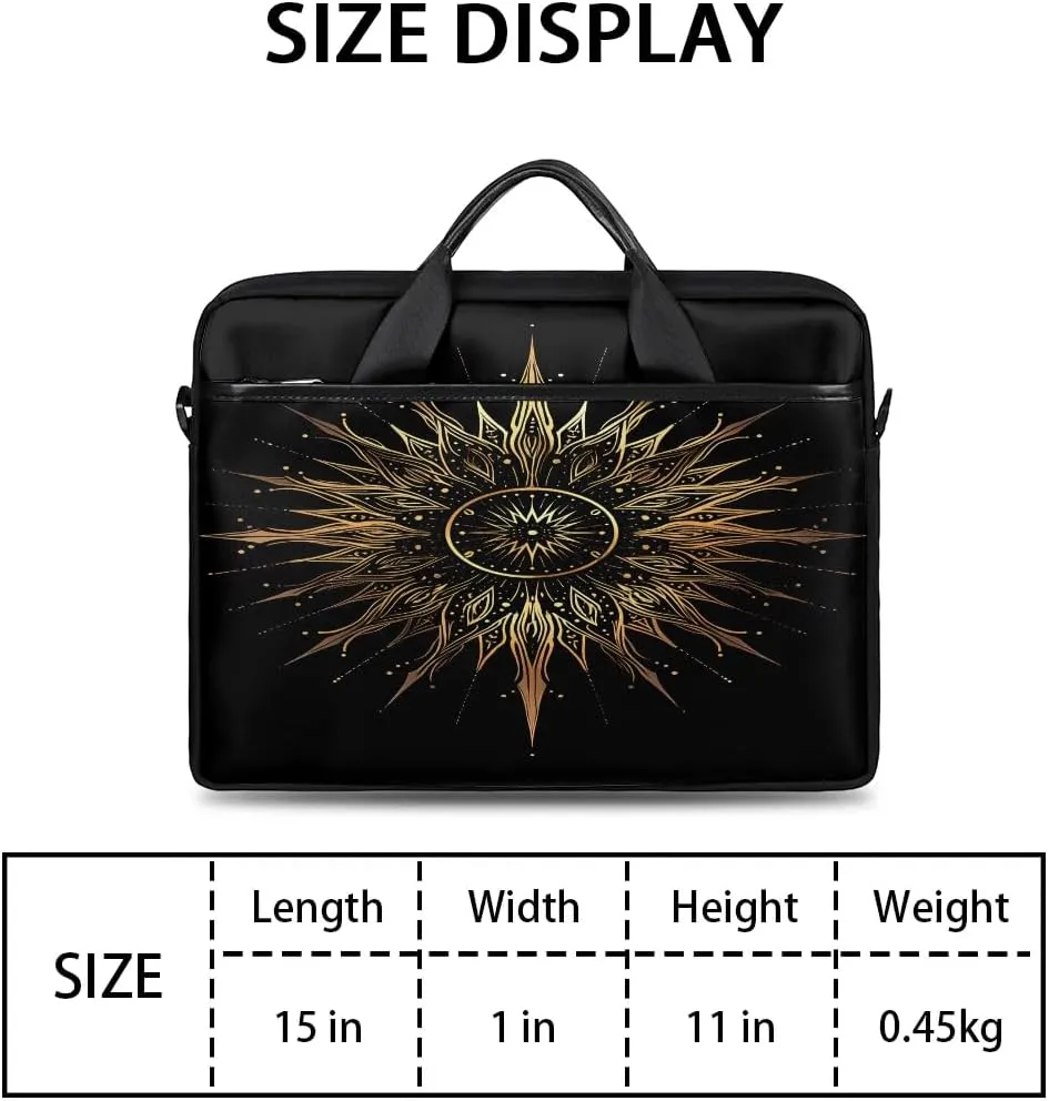 Laptop Shoulder Bag for 13-15 Inch Waterproof Laptop Sleeve Case Bag Slim Computer Carry Case Computer Cases for Laptops