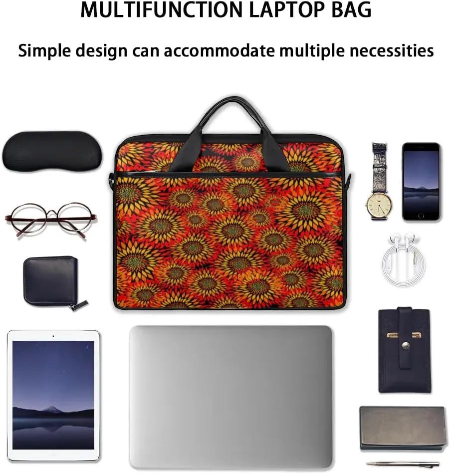 Laptop Shoulder Bag for 13-15 Inch Waterproof Laptop Sleeve Case Bag Slim Computer Carry Case Computer Cases for Laptops