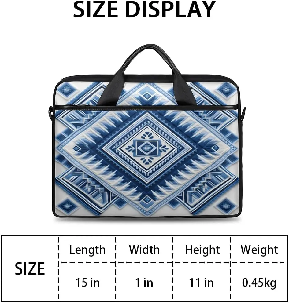 Laptop Shoulder Bag for 13-15 Inch Waterproof Laptop Sleeve Case Bag Slim Computer Carry Case Computer Cases for Laptops