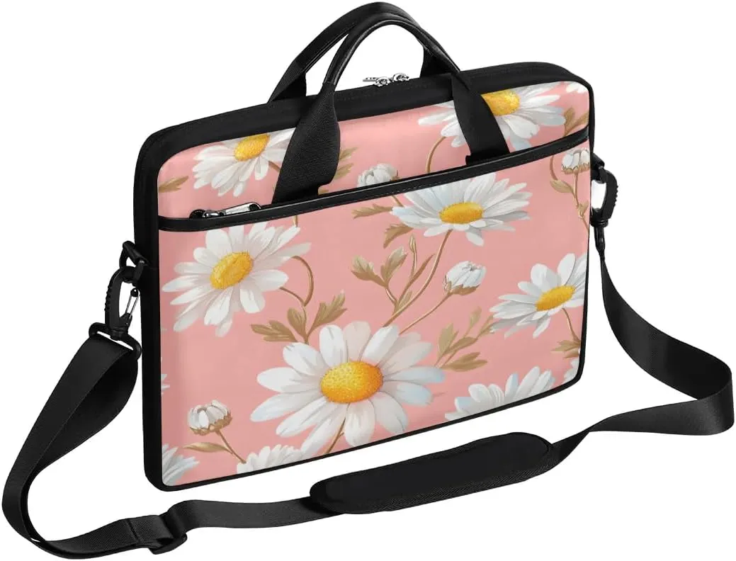Laptop Shoulder Bag for 13-15 Inch Waterproof Laptop Sleeve Case Bag Slim Computer Carry Case Computer Cases for Laptops