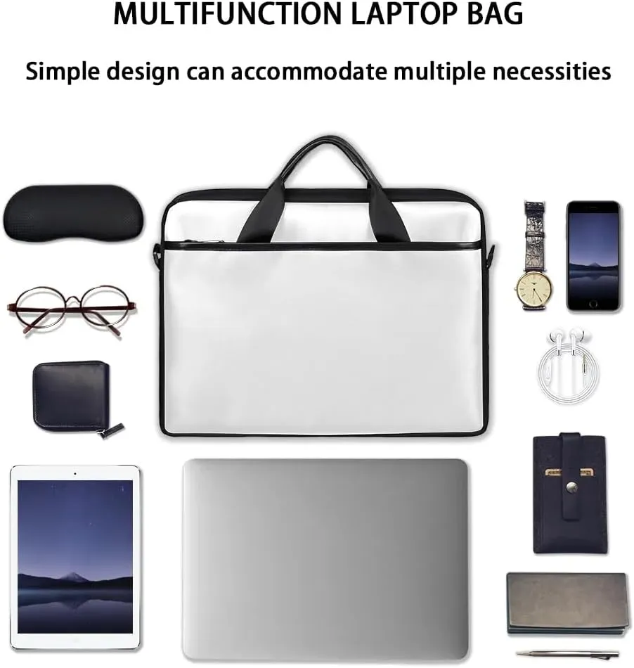 Laptop Shoulder Bag for 13-15 Inch Waterproof Laptop Sleeve Case Bag Slim Computer Carry Case Computer Cases for Laptops
