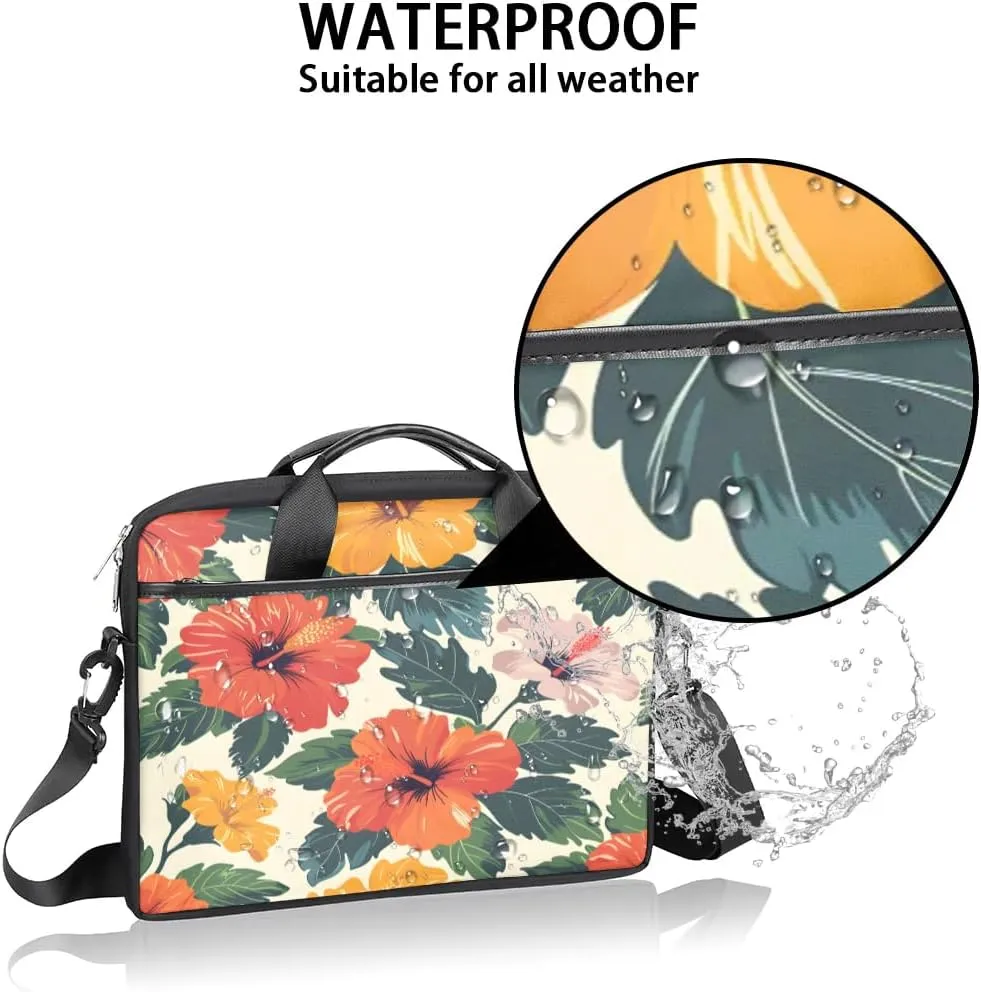 Laptop Shoulder Bag for 13-15 Inch Waterproof Laptop Sleeve Case Bag Slim Computer Carry Case Computer Cases for Laptops