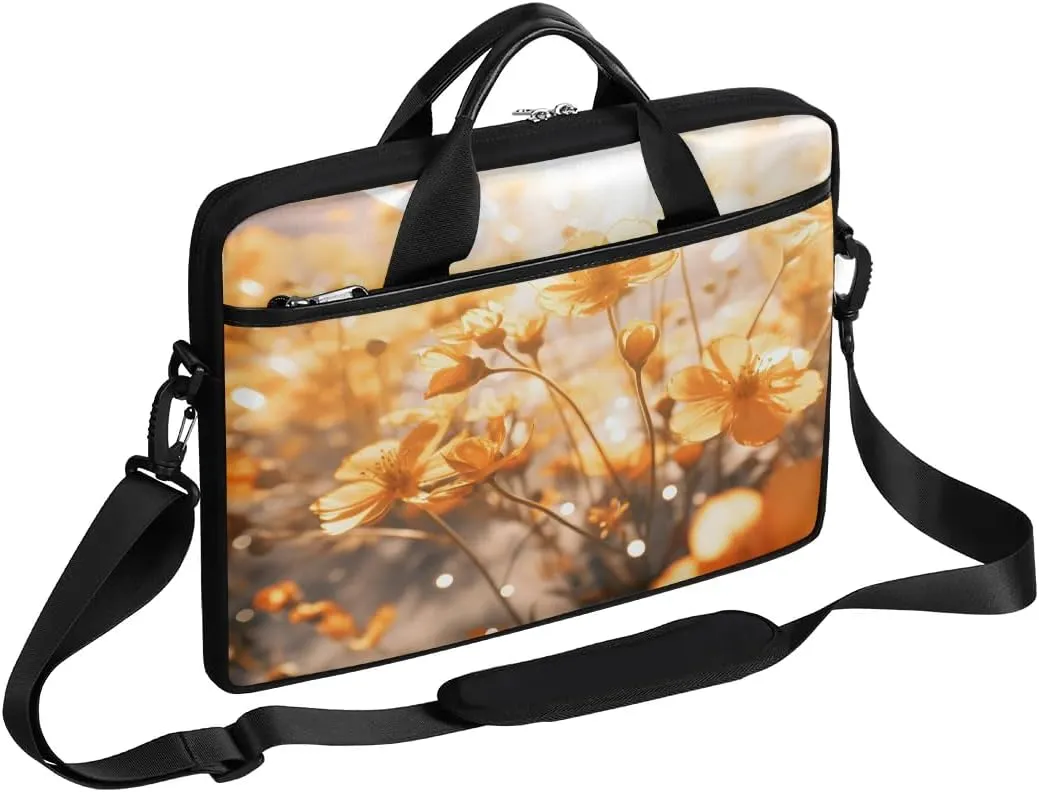 Laptop Shoulder Bag for 13-15 Inch Waterproof Laptop Sleeve Case Bag Slim Computer Carry Case Computer Cases for Laptops