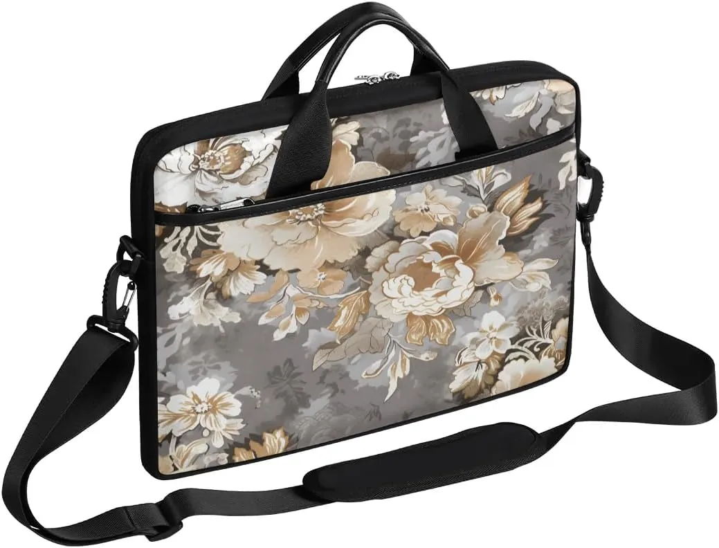 Laptop Shoulder Bag for 13-15 Inch Waterproof Laptop Sleeve Case Bag Slim Computer Carry Case Computer Cases for Laptops