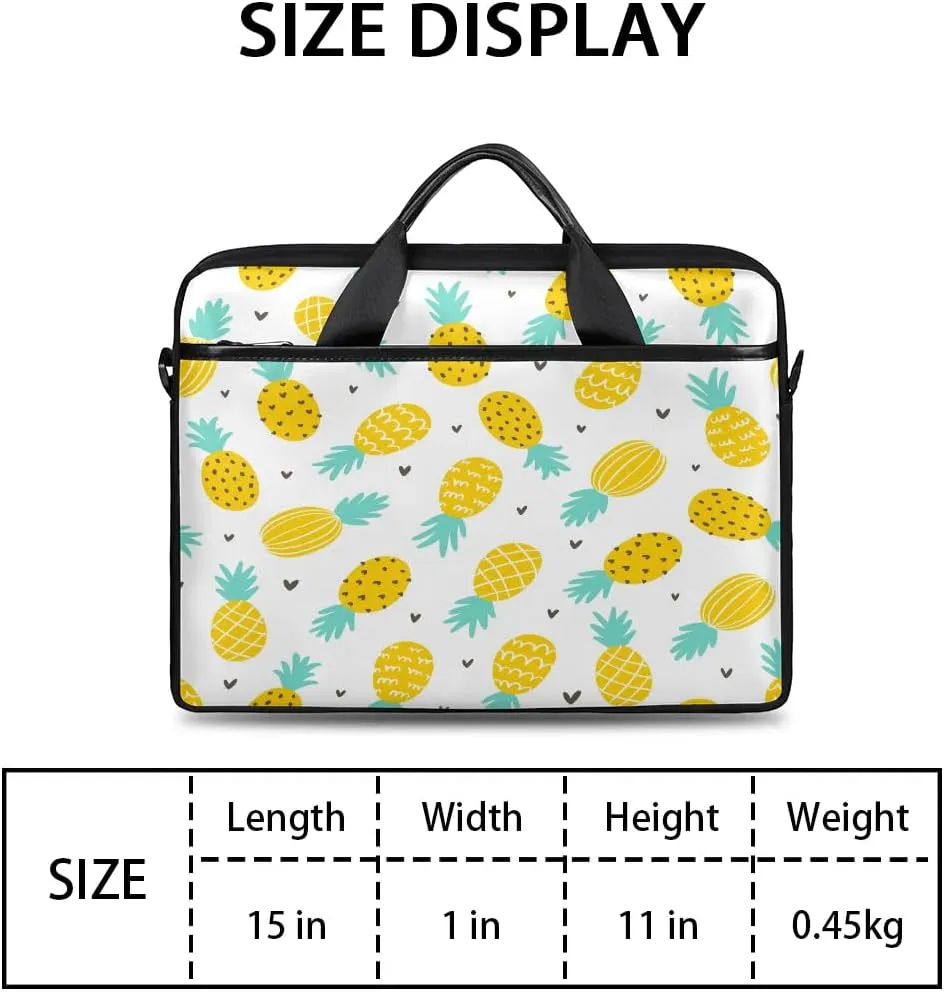 Laptop Shoulder Bag for 13-15 Inch Waterproof Laptop Sleeve Case Bag Slim Computer Carry Case Computer Cases for Laptops