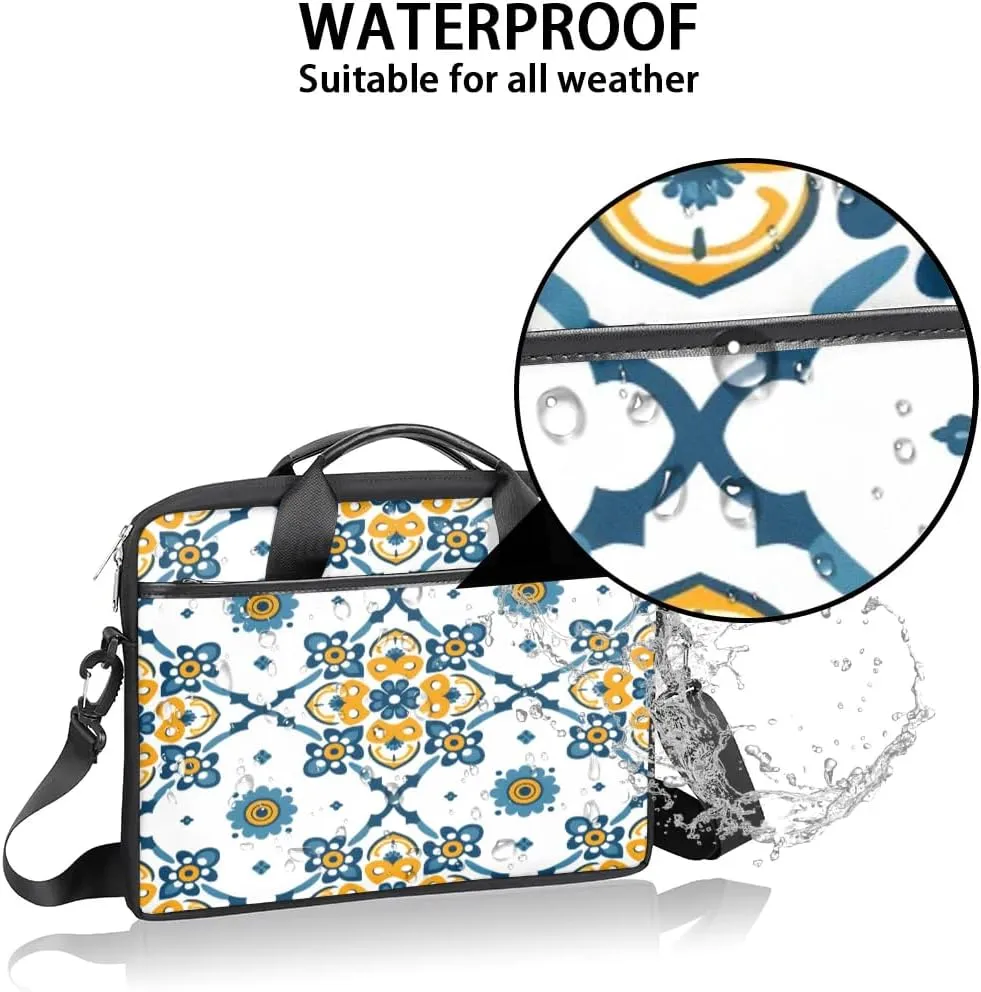 Laptop Shoulder Bag for 13-15 Inch Waterproof Laptop Sleeve Case Bag Slim Computer Carry Case Computer Cases for Laptops