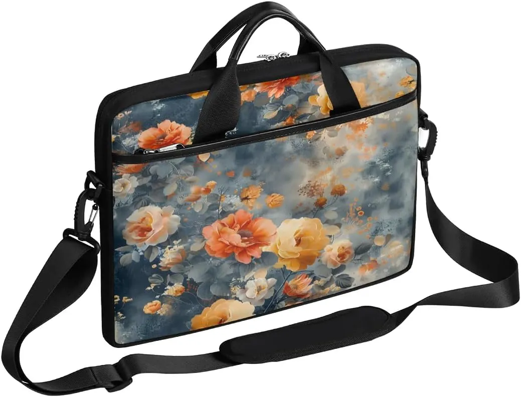 Laptop Shoulder Bag for 13-15 Inch Waterproof Laptop Sleeve Case Bag Slim Computer Carry Case Computer Cases for Laptops
