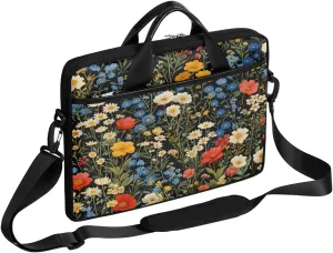 Laptop Shoulder Bag for 13-15 Inch Waterproof Laptop Sleeve Case Bag Slim Computer Carry Case Computer Cases for Laptops