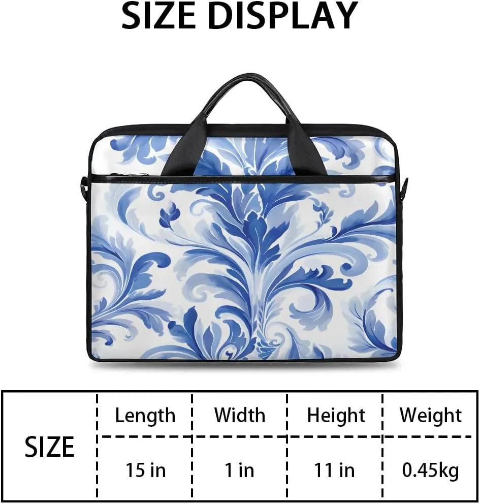 Laptop Shoulder Bag for 13-15 Inch Waterproof Laptop Sleeve Case Bag Slim Computer Carry Case Computer Cases for Laptops