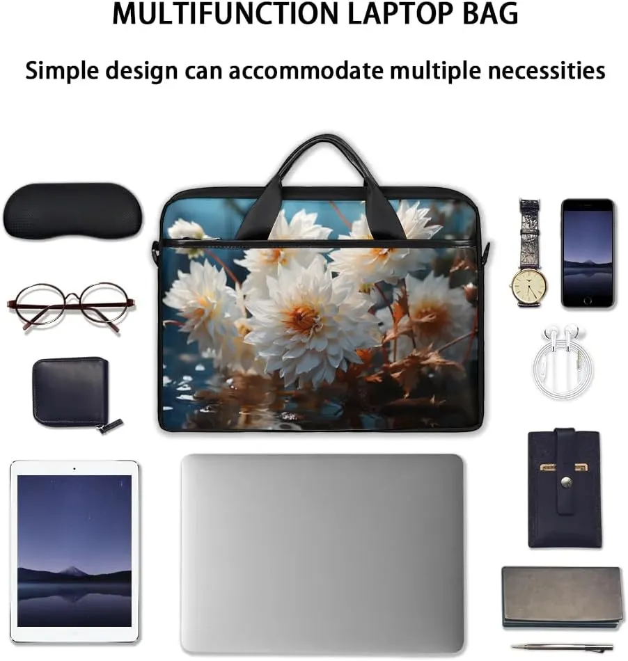 Laptop Shoulder Bag for 13-15 Inch Waterproof Laptop Sleeve Case Bag Slim Computer Carry Case Computer Cases for Laptops