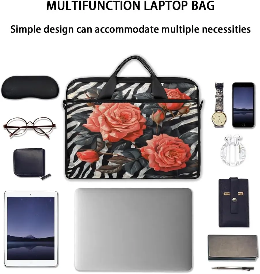 Laptop Shoulder Bag for 13-15 Inch Waterproof Laptop Sleeve Case Bag Slim Computer Carry Case Computer Cases for Laptops