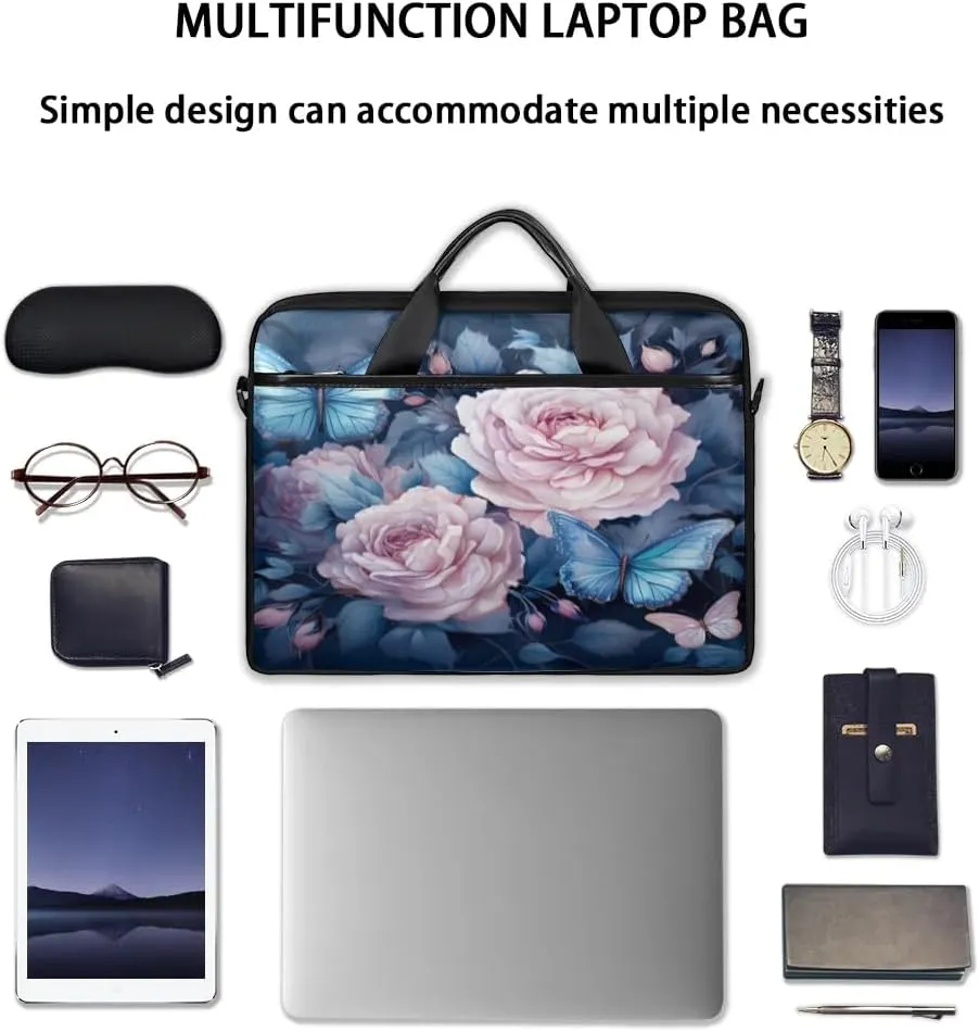 Laptop Shoulder Bag for 13-15 Inch Waterproof Laptop Sleeve Case Bag Slim Computer Carry Case Computer Cases for Laptops