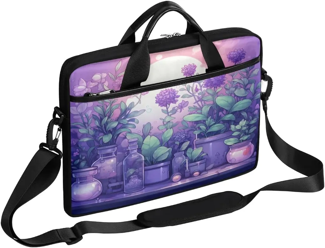 Laptop Shoulder Bag for 13-15 Inch Waterproof Laptop Sleeve Case Bag Slim Computer Carry Case Computer Cases for Laptops