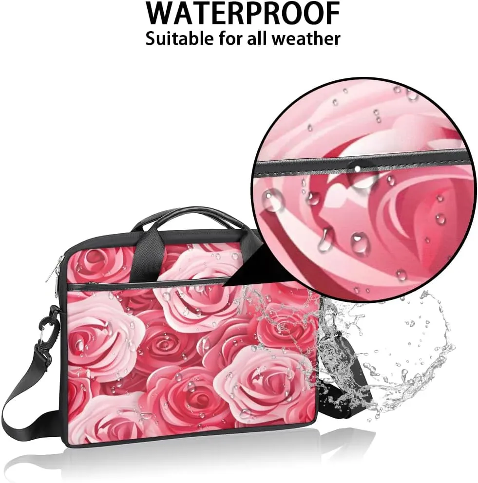 Laptop Shoulder Bag for 13-15 Inch Waterproof Laptop Sleeve Case Bag Slim Computer Carry Case Computer Cases for Laptops
