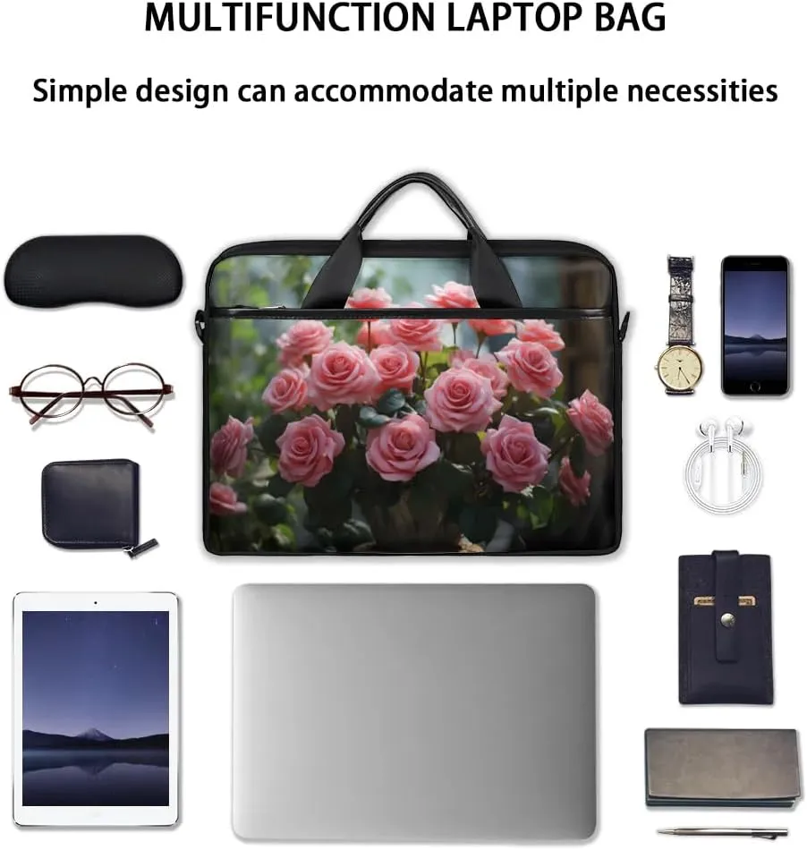 Laptop Shoulder Bag for 13-15 Inch Waterproof Laptop Sleeve Case Bag Slim Computer Carry Case Computer Cases for Laptops