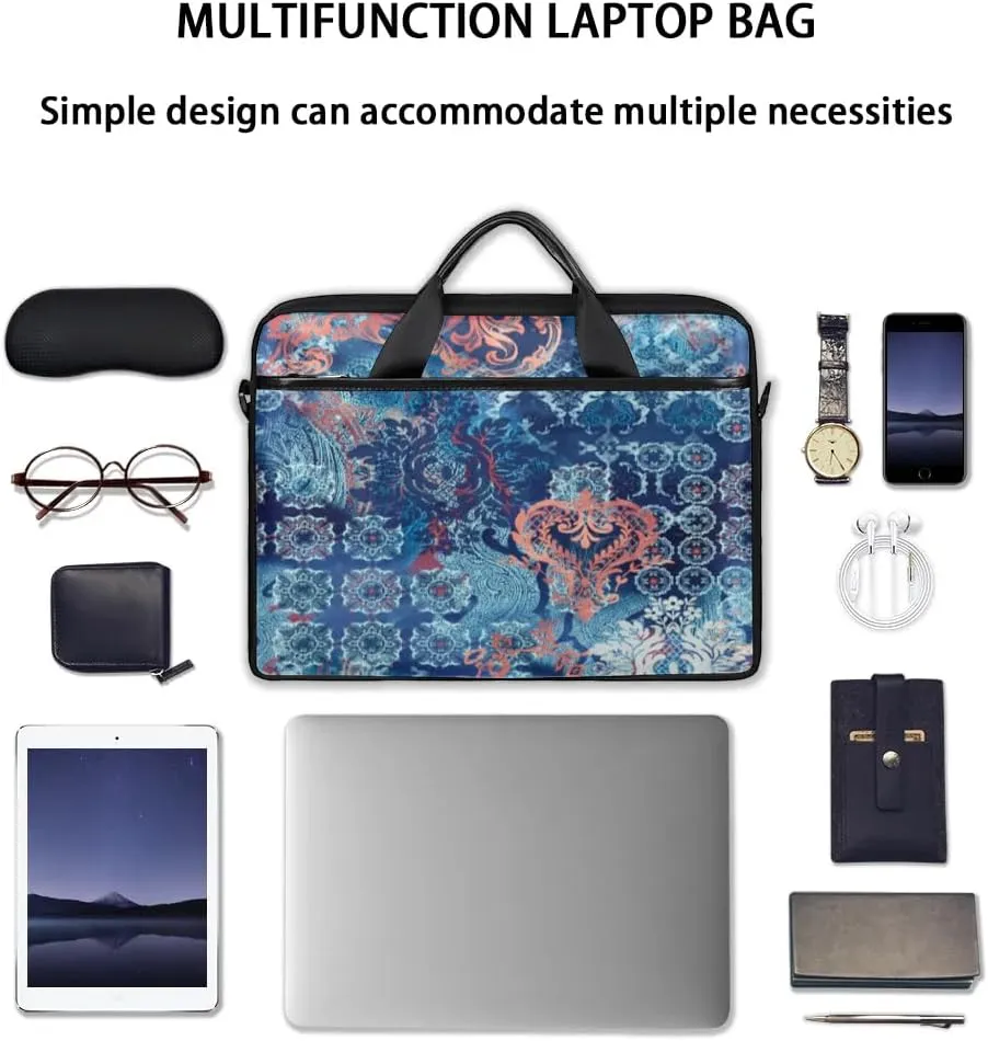 Laptop Shoulder Bag for 13-15 Inch Waterproof Laptop Sleeve Case Bag Slim Computer Carry Case Computer Cases for Laptops