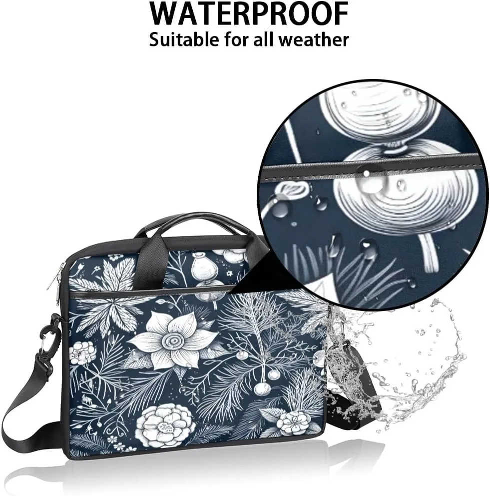 Laptop Shoulder Bag for 13-15 Inch Waterproof Laptop Sleeve Case Bag Slim Computer Carry Case Computer Cases for Laptops