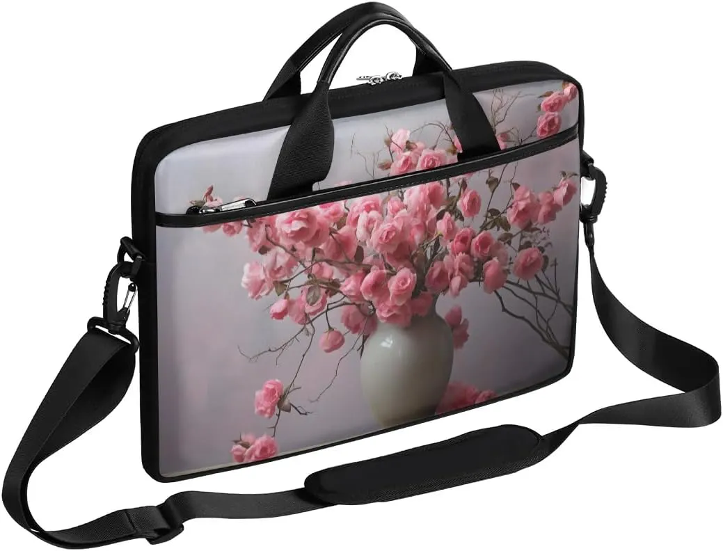 Laptop Shoulder Bag for 13-15 Inch Waterproof Laptop Sleeve Case Bag Slim Computer Carry Case Computer Cases for Laptops