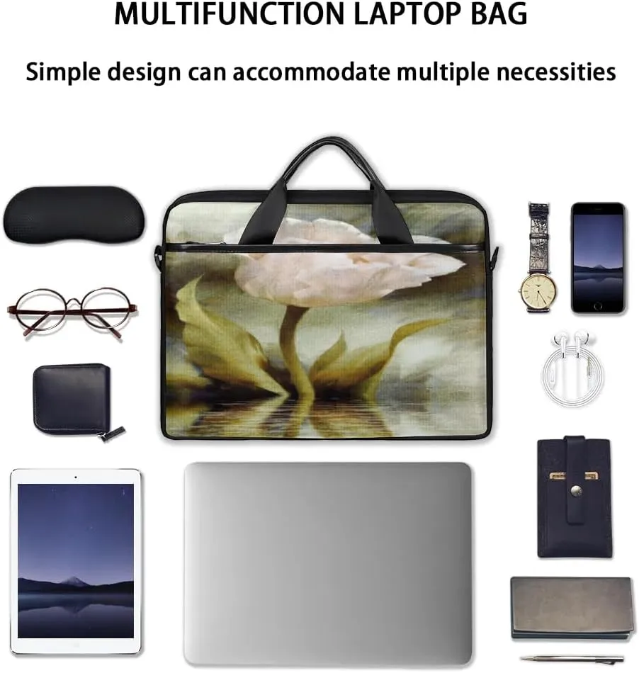 Laptop Shoulder Bag for 13-15 Inch Waterproof Laptop Sleeve Case Bag Slim Computer Carry Case Computer Cases for Laptops