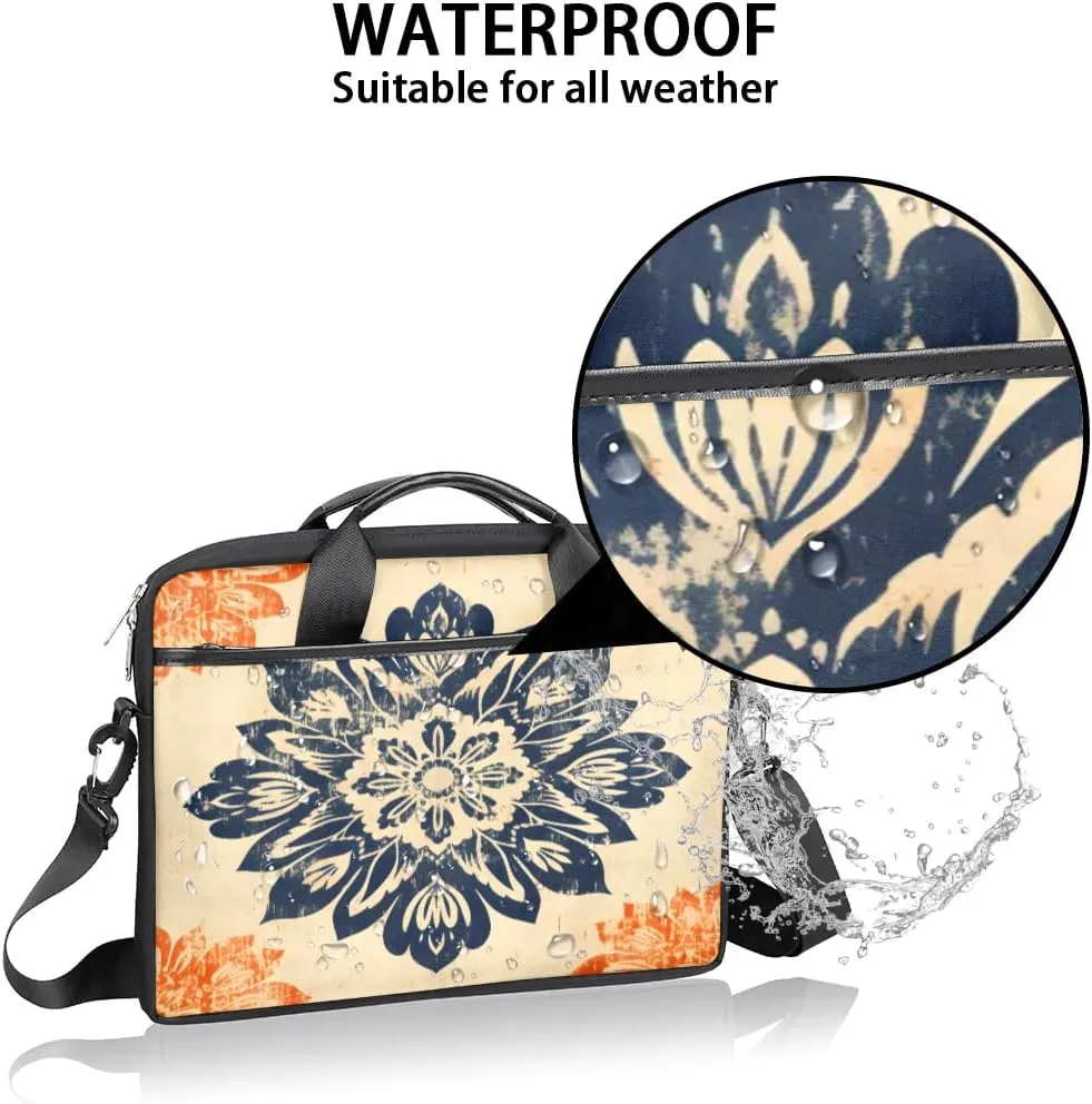 Laptop Shoulder Bag for 13-15 Inch Waterproof Laptop Sleeve Case Bag Slim Computer Carry Case Computer Cases for Laptops