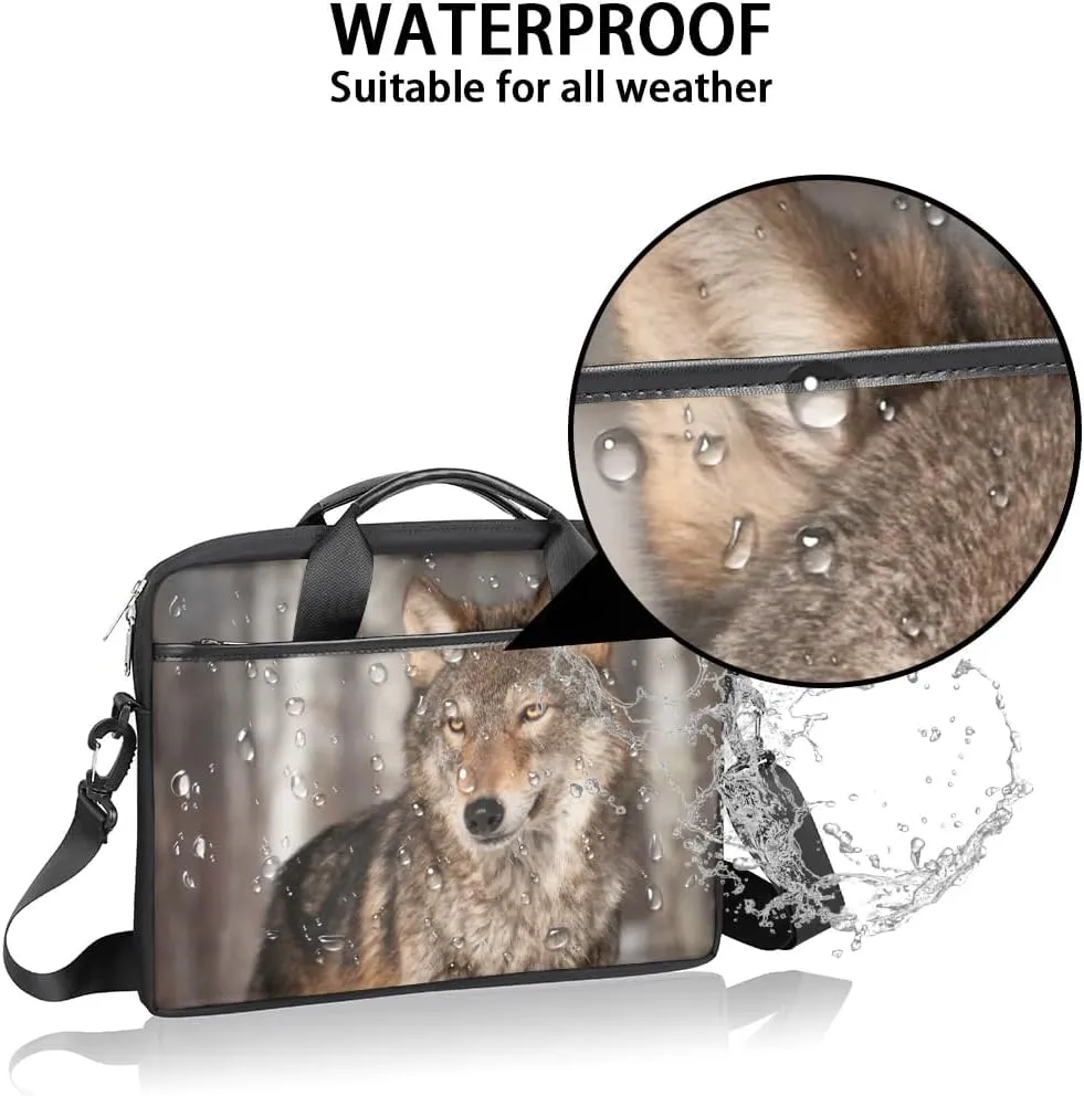 Laptop Shoulder Bag for 13-15 Inch Waterproof Laptop Sleeve Case Bag Slim Computer Carry Case Computer Cases for Laptops