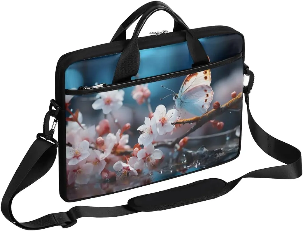 Laptop Shoulder Bag for 13-15 Inch Waterproof Laptop Sleeve Case Bag Slim Computer Carry Case Computer Cases for Laptops