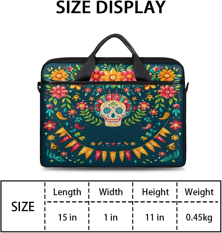 Laptop Shoulder Bag for 13-15 Inch Waterproof Laptop Sleeve Case Bag Slim Computer Carry Case Computer Cases for Laptops