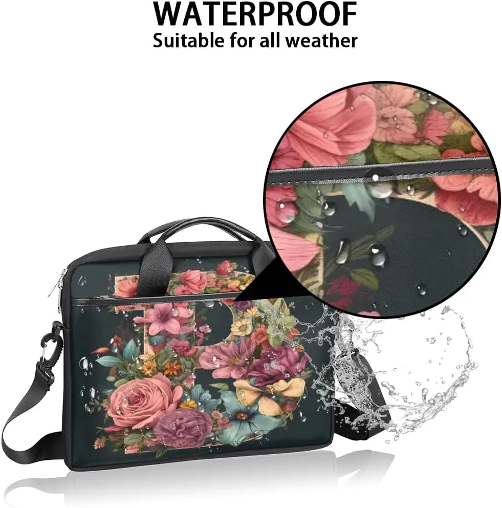 Laptop Shoulder Bag for 13-15 Inch Waterproof Laptop Sleeve Case Bag Slim Computer Carry Case Computer Cases for Laptops