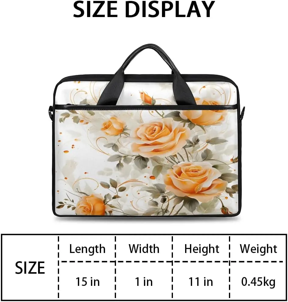 Laptop Shoulder Bag for 13-15 Inch Waterproof Laptop Sleeve Case Bag Slim Computer Carry Case Computer Cases for Laptops