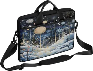 Laptop Shoulder Bag for 13-15 Inch Waterproof Laptop Sleeve Case Bag Slim Computer Carry Case Computer Cases for Laptops