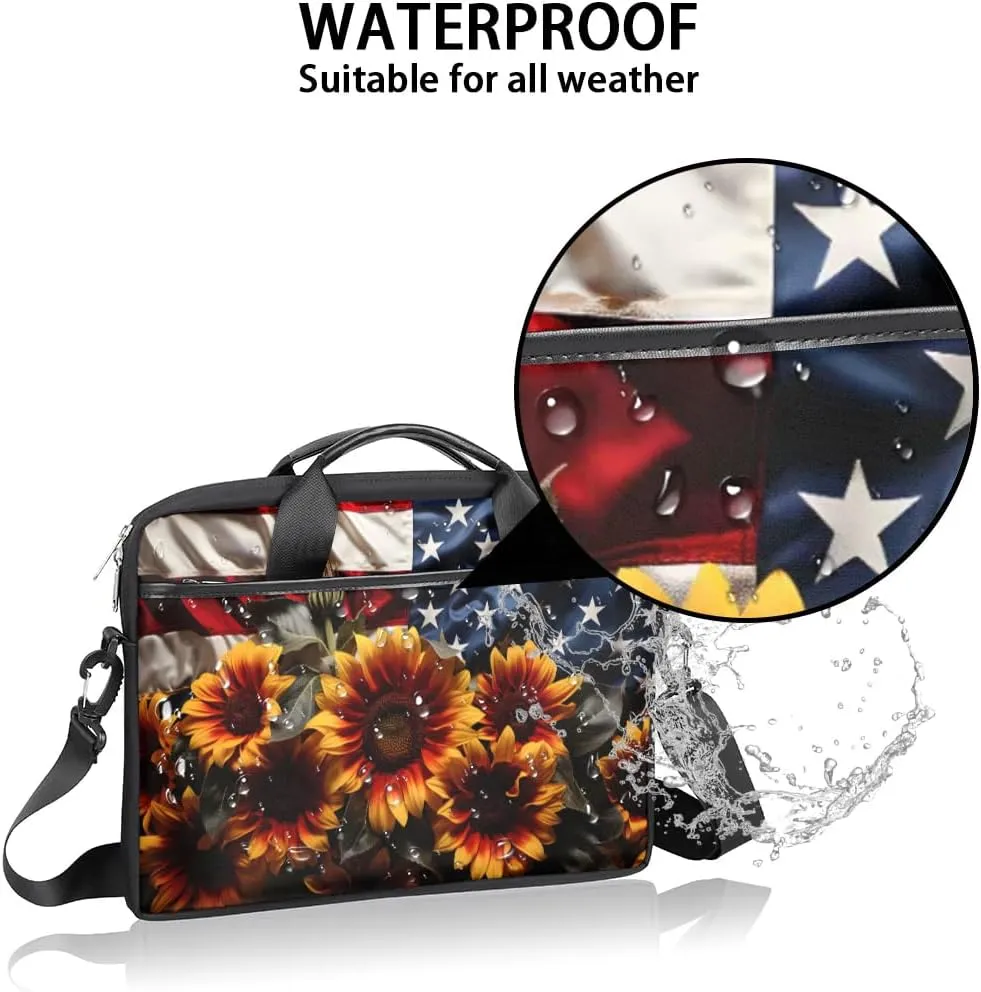 Laptop Shoulder Bag for 13-15 Inch Waterproof Laptop Sleeve Case Bag Slim Computer Carry Case Computer Cases for Laptops