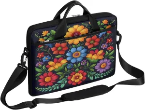 Laptop Shoulder Bag for 13-15 Inch Waterproof Laptop Sleeve Case Bag Slim Computer Carry Case Computer Cases for Laptops
