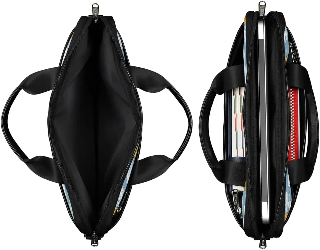 Laptop Shoulder Bag for 13-15 Inch Waterproof Laptop Sleeve Case Bag Slim Computer Carry Case Computer Cases for Laptops