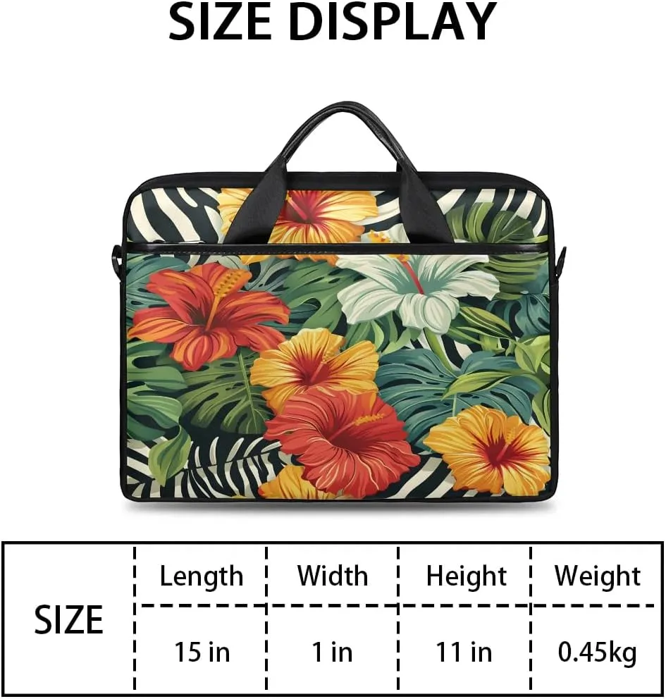 Laptop Shoulder Bag for 13-15 Inch Waterproof Laptop Sleeve Case Bag Slim Computer Carry Case Computer Cases for Laptops