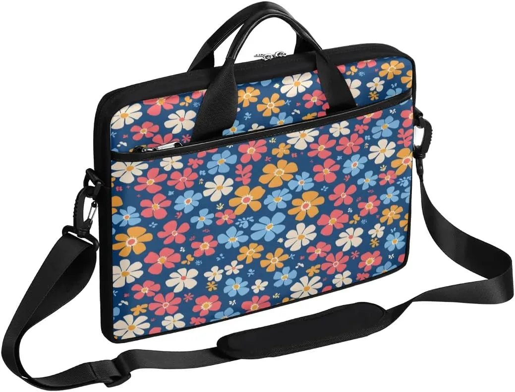 Laptop Shoulder Bag for 13-15 Inch Waterproof Laptop Sleeve Case Bag Slim Computer Carry Case Computer Cases for Laptops