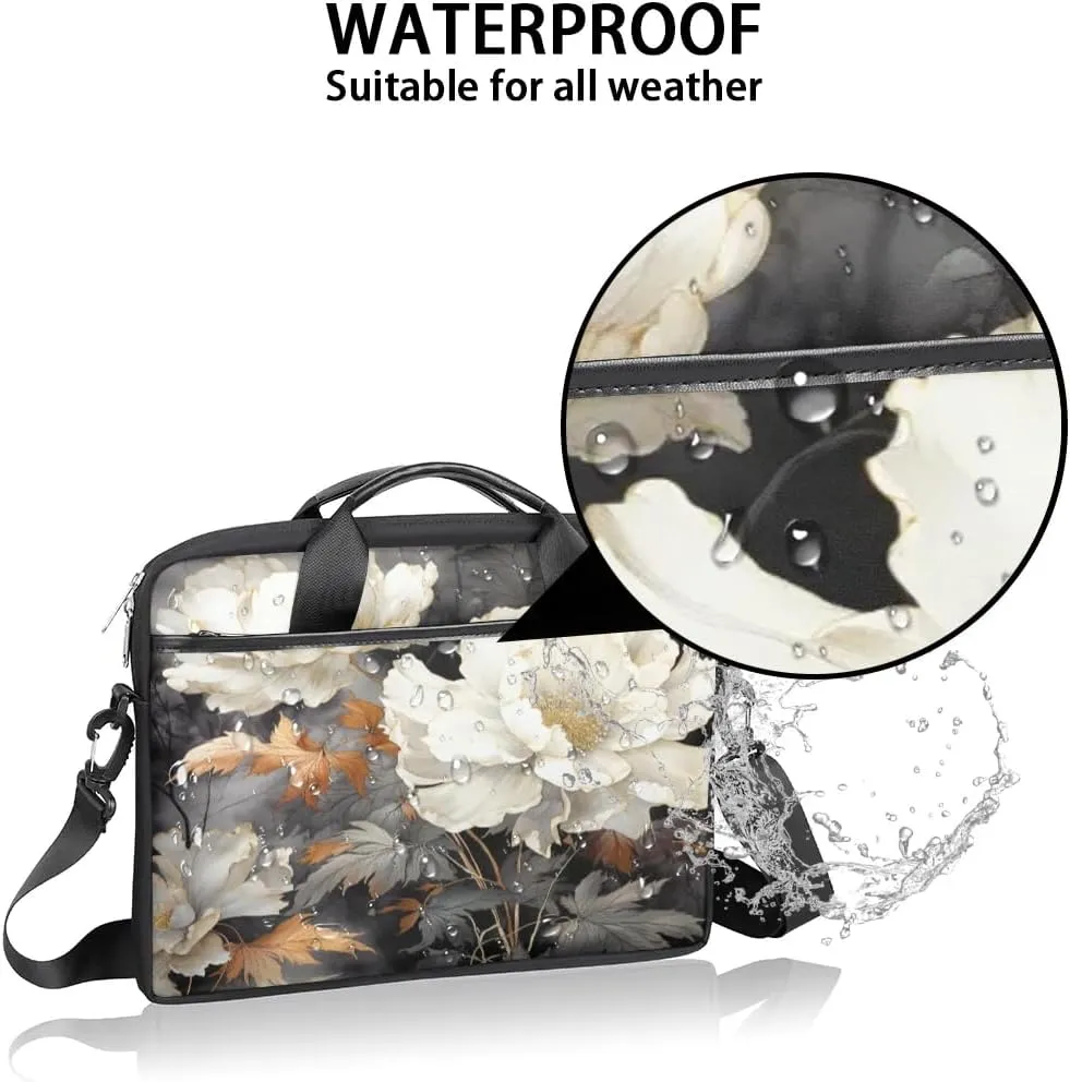 Laptop Shoulder Bag for 13-15 Inch Waterproof Laptop Sleeve Case Bag Slim Computer Carry Case Computer Cases for Laptops