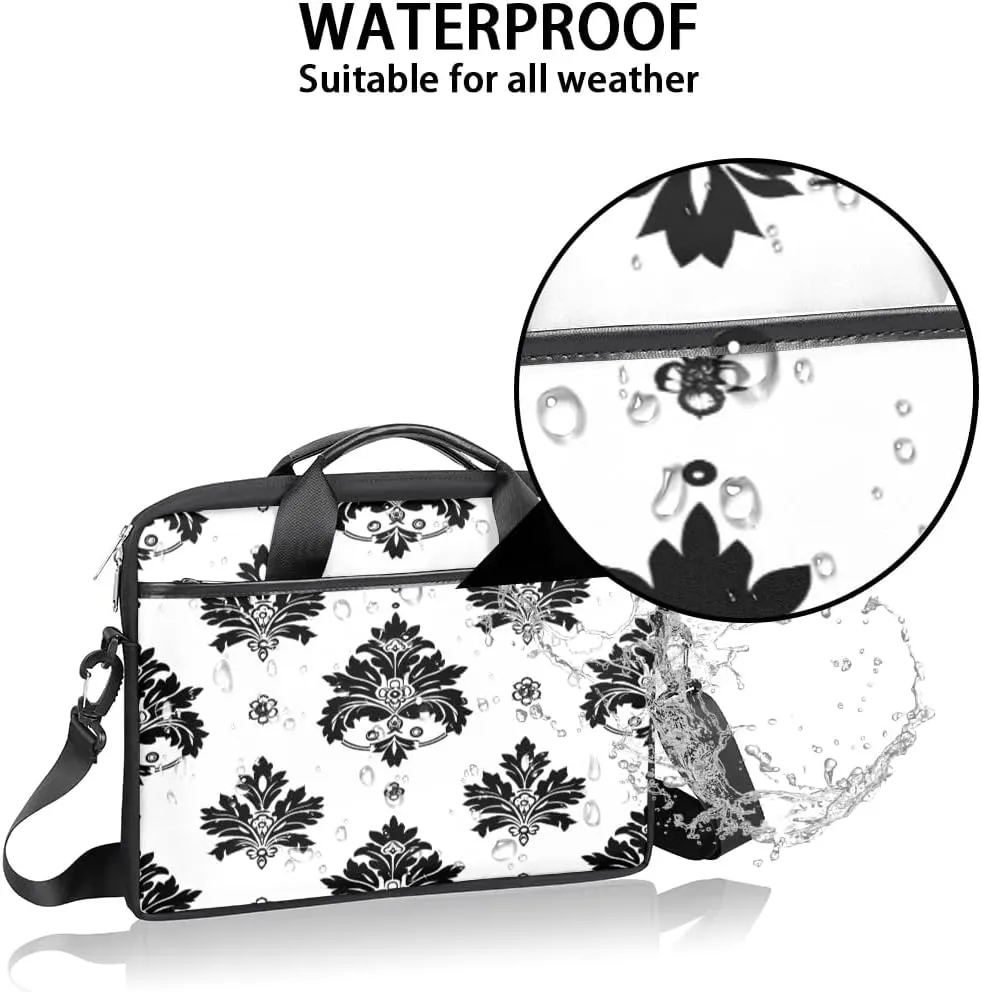 Laptop Shoulder Bag for 13-15 Inch Waterproof Laptop Sleeve Case Bag Slim Computer Carry Case Computer Cases for Laptops