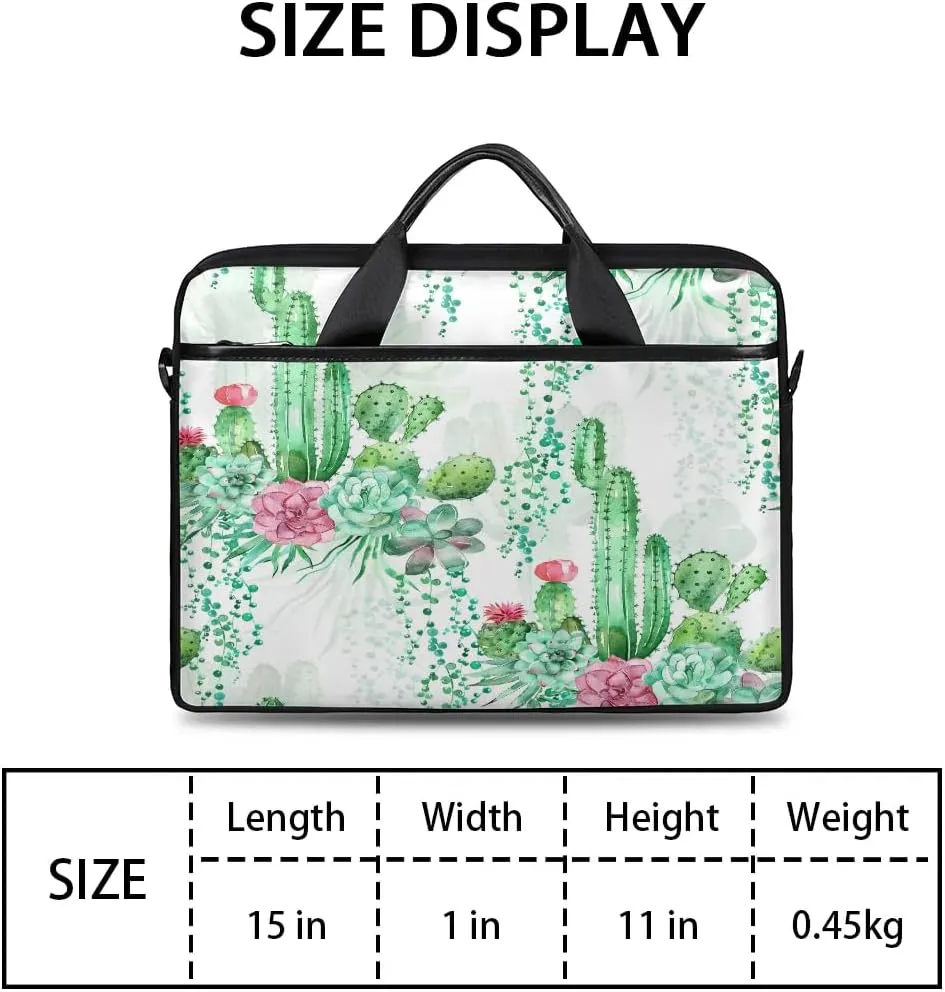 Laptop Shoulder Bag for 13-15 Inch Waterproof Laptop Sleeve Case Bag Slim Computer Carry Case Computer Cases for Laptops
